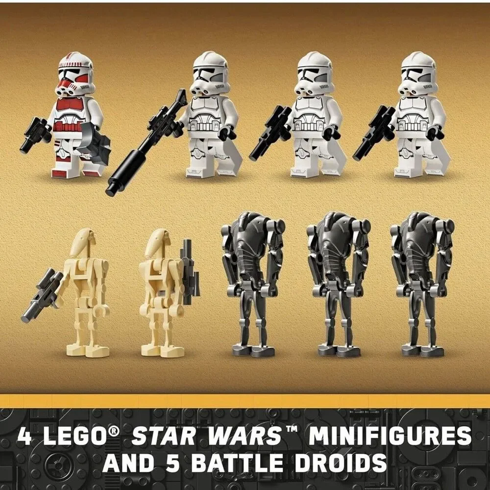 LEGO Star Wars Clone Trooper & Battle Droid Battle Pack Toy 75372 Box NEW